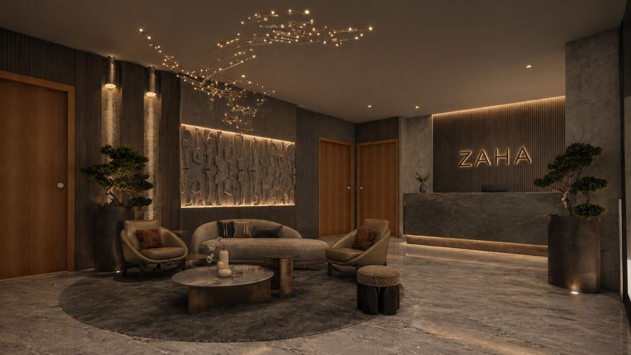 Lobby del edificio Zaha