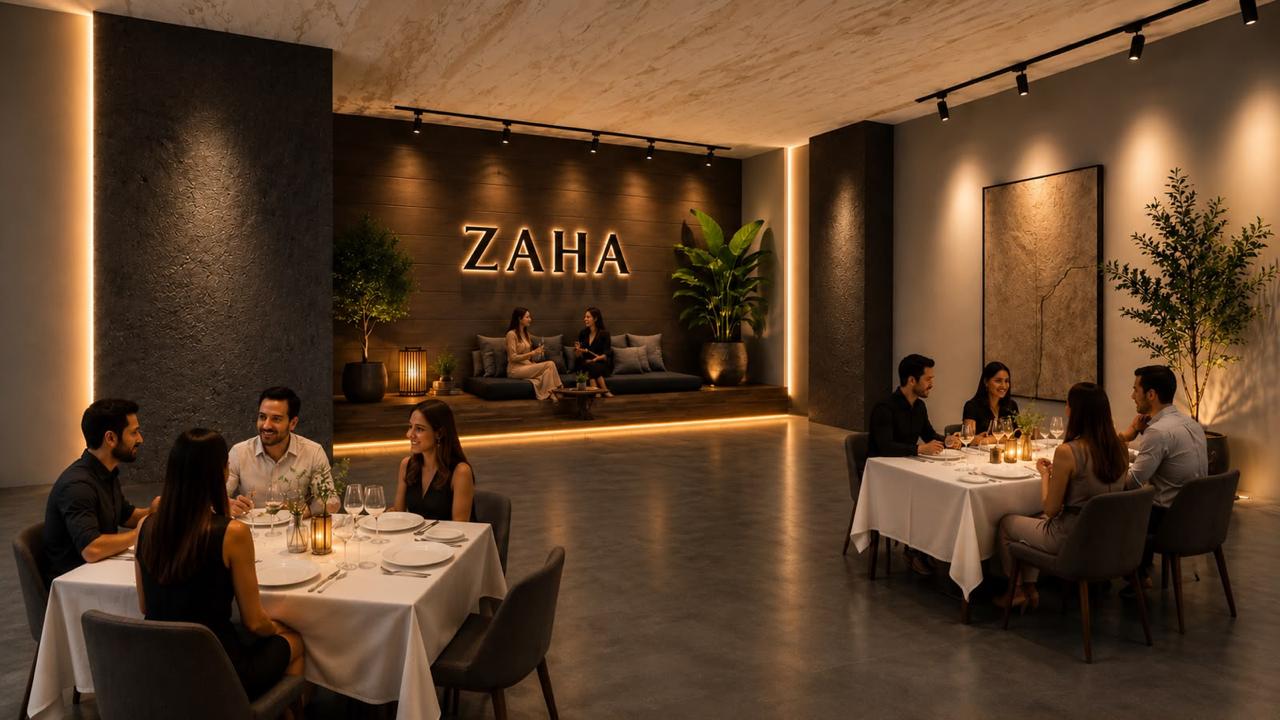 Restaurante del edificio Zaha